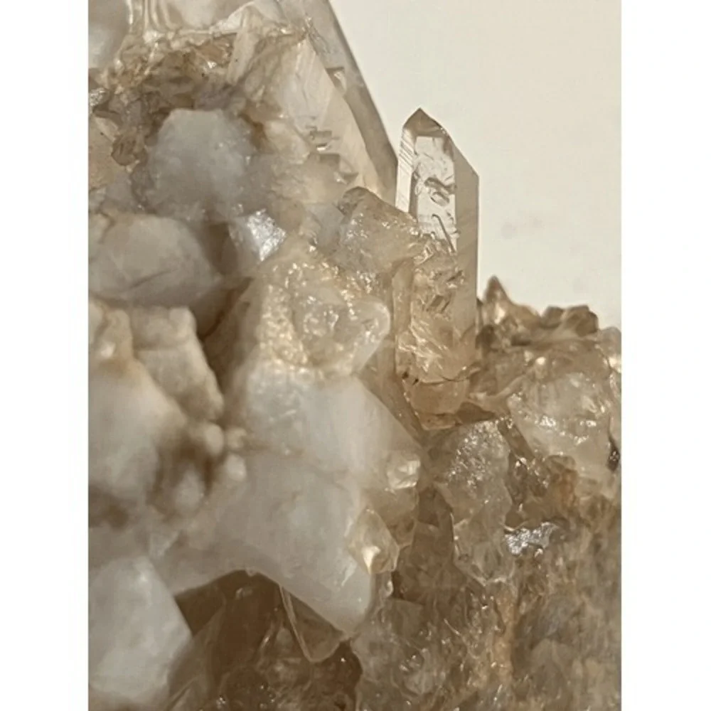 Six Plus Pound Many Points Quartz on Matrix Museum Quality Cabinet Specimen